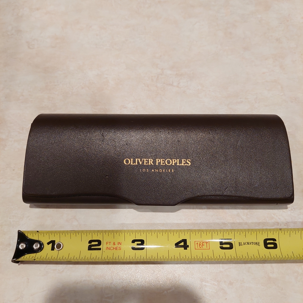 SOLD Oliver Peoples Brown Sunglasses Case